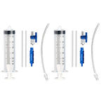 Bicycle Tubeless Tire Liquid Injection Tool 60ML Syringe Presta Valve Core Removal Tool MTB Road Bike Tire Fluid Injection Tool