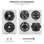Bike Computer Stem Top Cap Mount Holder MTB Road Bicycle Stopwatch Speedometer Headset Bracket For Garmin Bryton Wahoo Cateye