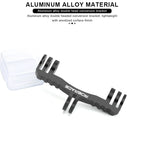 Bicycle Computer Mount Holder Aluminum Alloy Bike Camera Light Mount Dual Bracket For Gopro Hero 11/10/9/8/7/6/5 Stand Adapter