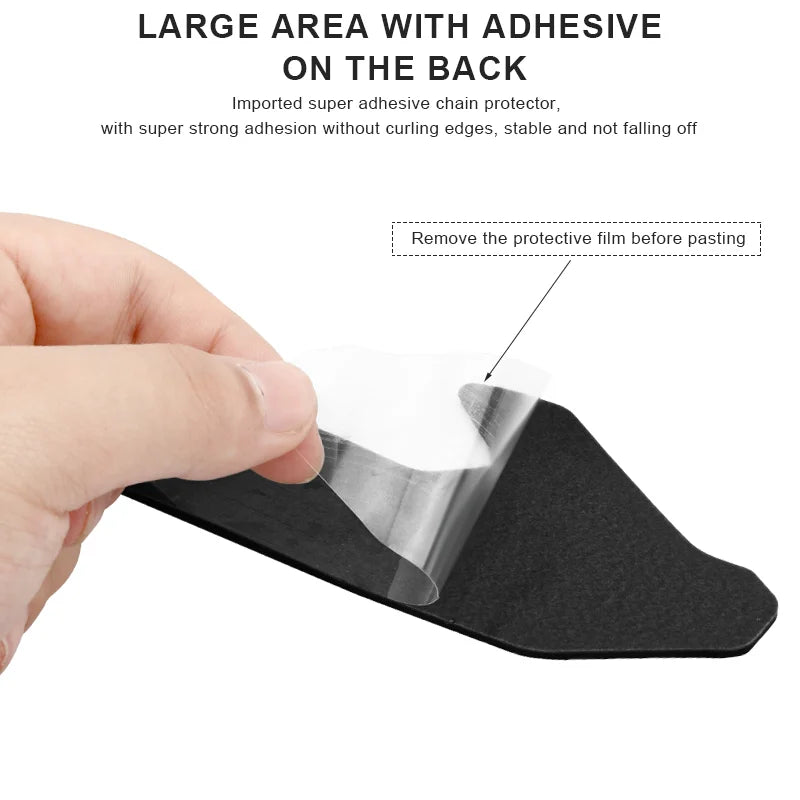 3D Silicone Bicycle Frame Scratch Resistant Protector MTB Road Bike Chainstay Scratch-Resistant Chain Guard Protector Stickers