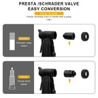 Portable Bicycle Pump Schrader Presta Valve MTB Road Bike Hand Air Pump Outdoor Riding Tire Inflator For Ball Cycling Equipment