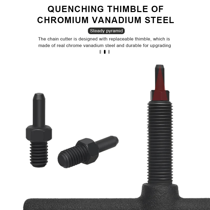 Bike Chain Breaker Cutter Portable MTB Road Bicycle Chain Remove And Install Tool Single To 12 Speed Cycling Chain Repair Tool