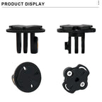Bicycle Computer Holder Base Bike Gopro Camera Mount Holder Bracket Adapter Cycling Headlight Bracket Convex Male Buckle Parts