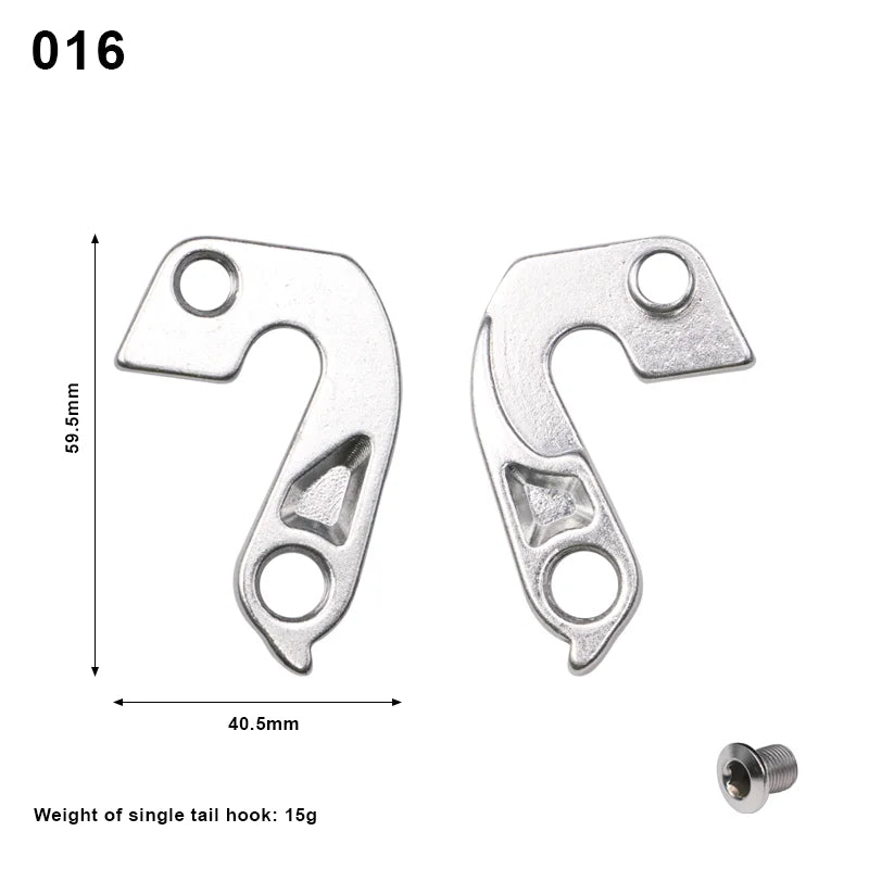 1Pcs Universal Bicycle Alloy Rear Derailleur Hanger Racing Mountain MTB Road Bike Frame Gear Tail Hook Parts Cycling Accessories