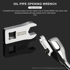 Bicycle Torque Wrench 8Mm Opening Head Bike Disc Brake Cable Spanner Screw Remover For 1/4 Head Wrench Cycling Repair Tool