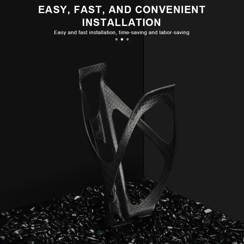 Ultralight Bicycle Bottle Cage Full Carbon Fiber Bike Kettle Rack Outdoor Sport Riding Drink Water Cup Mount Cycling Accessories