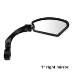 Bicycle Rearview Mirror 360 Degree Rotatable Clear Wide Range Bike Handlebar Mirror For Electric Scooter Cycling Accessories