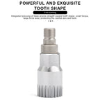 Bicycle Bottom Bracket Removal Tool 20 Teeth Square Hole Spline Sleeve Repair Tool Bike Remover Fixing Rod Anti-Drop Screw Tool