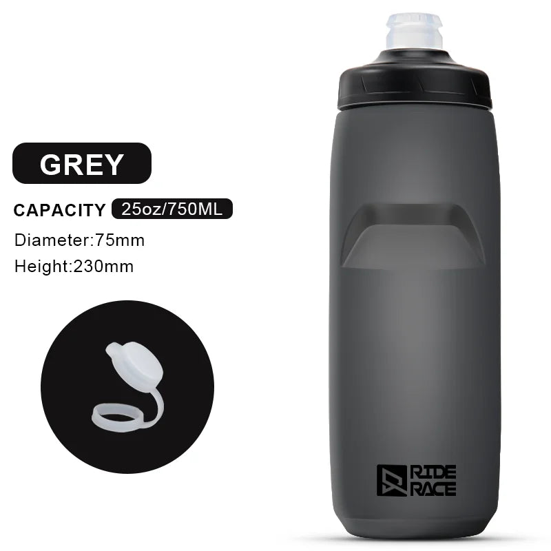 620/750ML Bicycle Water Bottle PP5 Taste-Free Lightweight Outdoor Sports Squeeze Mug Large Capacity Portable Cycling Equipment