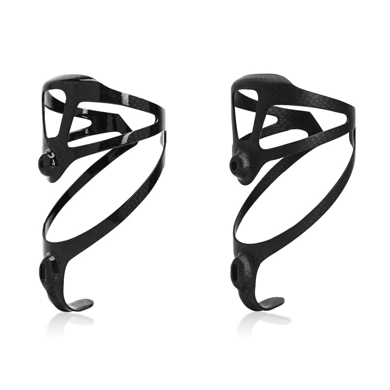 Full 3K Carbon Fiber Bike Water Bottle Holder Mountain Road Bicycle Bottle Rack Outdoor Sports Bottles Cage Holder Matte Glossy