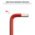 7Pcs Bicycle Hex Key Set Colorful Hexagon Spanner Flat Ball Opening Wrench MTB Road Bike Repair Tool Kit 1.5/2/2.5/3/4/5/6mm