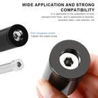 Bicycle Handlebar Stem Height Extender 1-1/8" (28.6mm) Alloy Fork Hidden Riser MTB Road Bike Fork Stem Extension Stem Extender