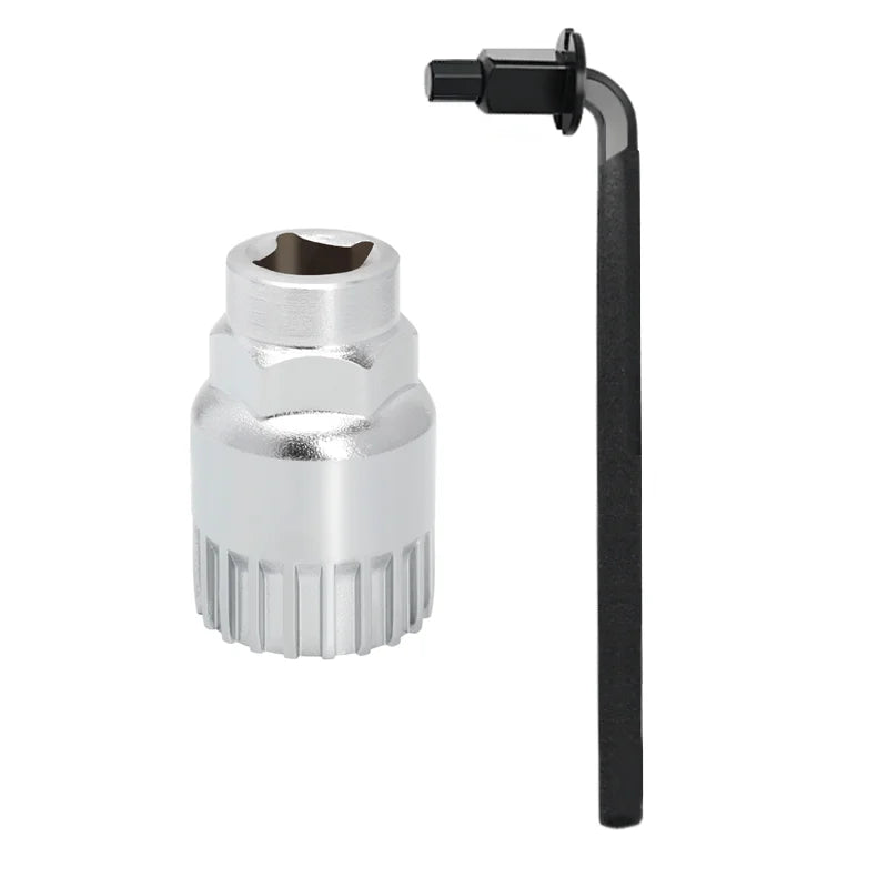 Bike Repair Tool Kit Professional Bottom Bracket Removal Crank Puller Tool Bicycle Flywheel Removal Tool MTB 8mm Allen Wrench