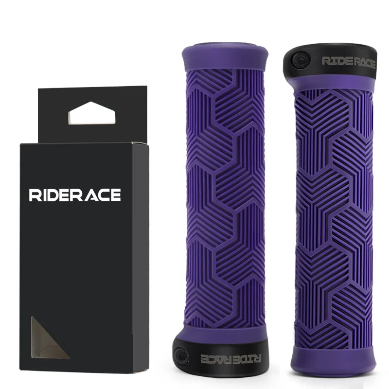 New Bike Handlebar Grips Rubber Bicycle Grip Soft Comfortable MTB Handle Bar Cover Anti Slip Shock-Absorbing Cycling Parts