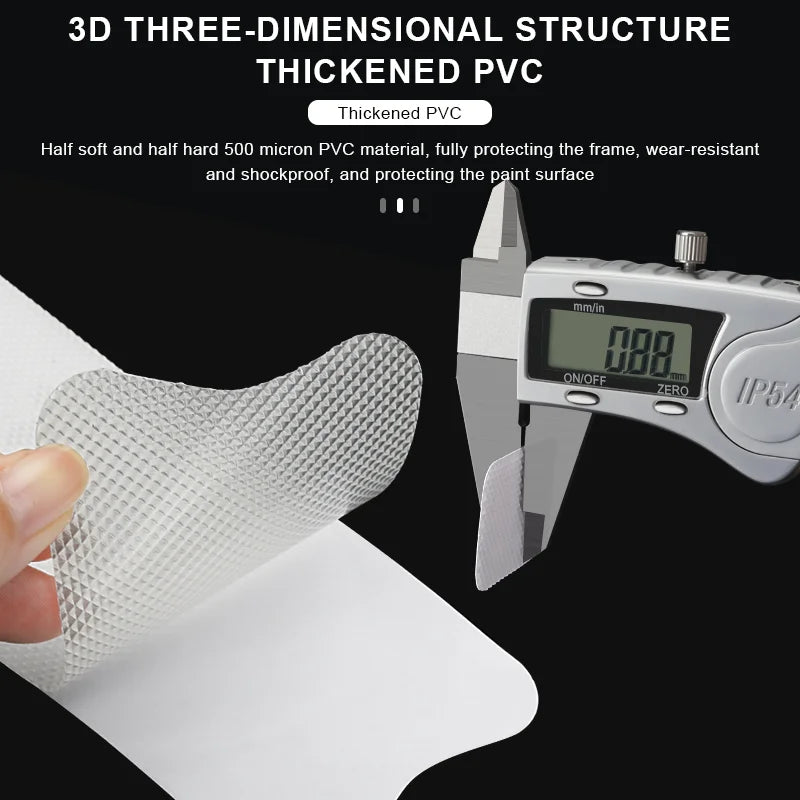 Bike Frame Protector Sticker 3D Chain Frame Guard Anti-Scratch MTB Road Bicycle Chain Protection Stickers Cycling Accessories