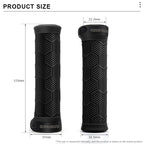 New Bike Handlebar Grips Rubber Bicycle Grip Soft Comfortable MTB Handle Bar Cover Anti Slip Shock-Absorbing Cycling Parts