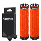 Bicycle Grips Ergonomic TPR Rubber Anti-Slip Shockproof Mountain Bike Handlebar Cover Durable Comfortable MTB Handle Cuffs