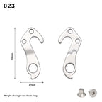 1Pcs Universal Bicycle Alloy Rear Derailleur Hanger Racing Mountain MTB Road Bike Frame Gear Tail Hook Parts Cycling Accessories