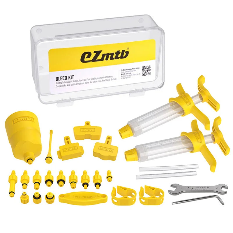 Bicycle Hydraulic Disc Brake Oil Bleed Kit Tools For SHIMANO,SRAM, MAGURA,Avid,Series MTB Road Bike Brake Repair Tool Universal