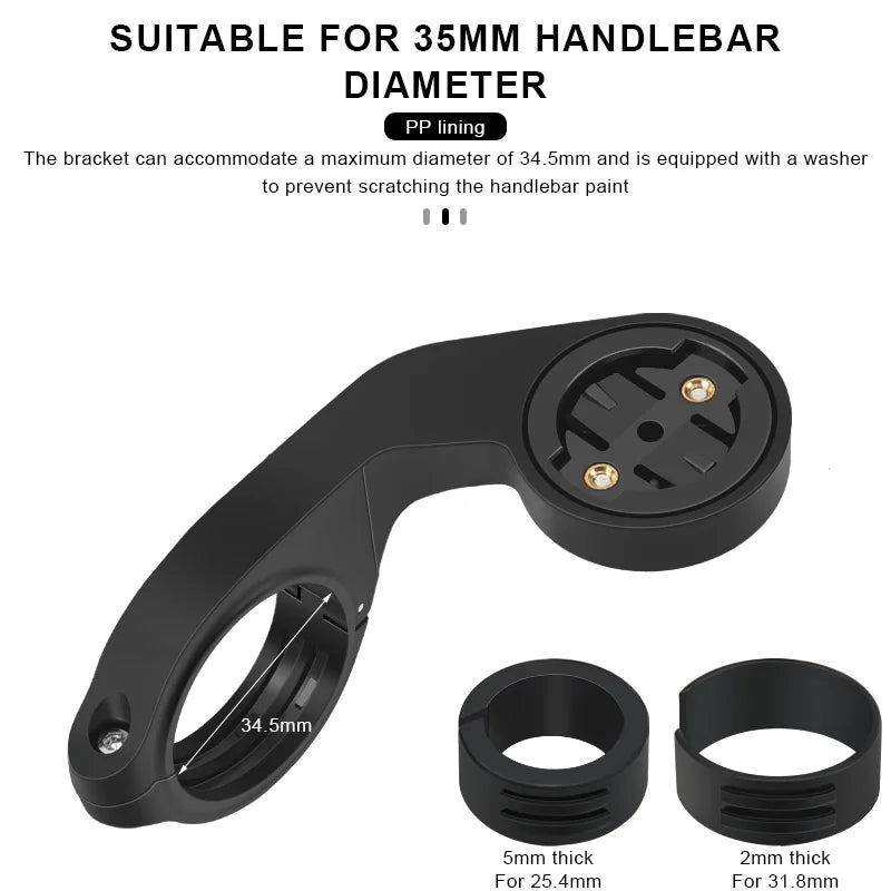 MTB Road Bicycle Computer Bracket For Garmin Bryton Wahoo Bike Stopwatch Speedometer Mount Cycling Handlebar Computer Holder