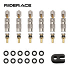 Bike Valve Core Quality Presta Valve Brass Core Tool MTB Road Bicycle Tubes Service Part Tool CNC-Machined Removable Replacement