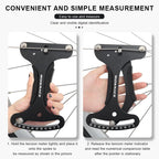 Bicycle Indicator Meter Tensiometer Aluminum Alloy Bike Spoke Tension Wheel Builders Tools Cycling Spokes Checker Repair Tool