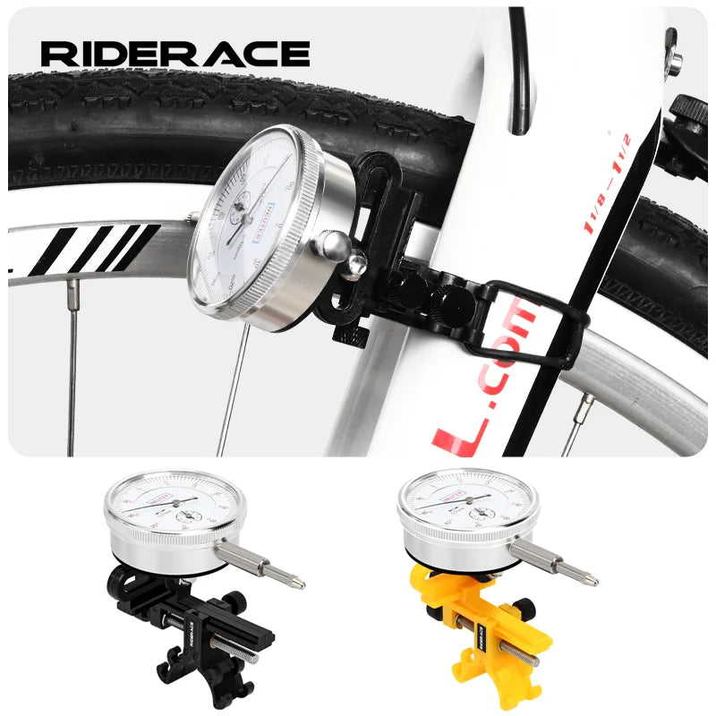 Bicycle Wheel Truing Stand With Percentage Indicator Mountain Road Bike Rims Adjustment Repair Tool MTB Wheel Repair Tools