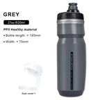 620ML Bike Water Bottle PP Dual Layer Insulated Thermal Cup Bicycle Bottle Portable Squeeze Drinking Outdoor Riding Sport Kettle