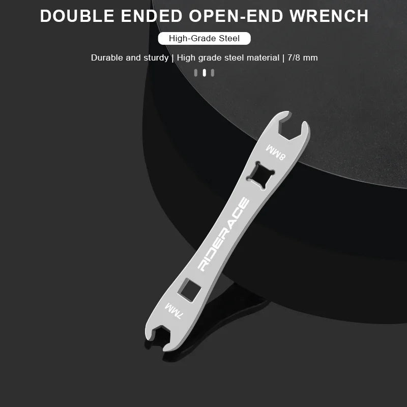 Bike Disc Brake Cable Wrench 7/8mm Bicycle Hydraulic Disc Oil Brake Pipe Locking Screw Wrench Cycling Brake Locking Repair Tools