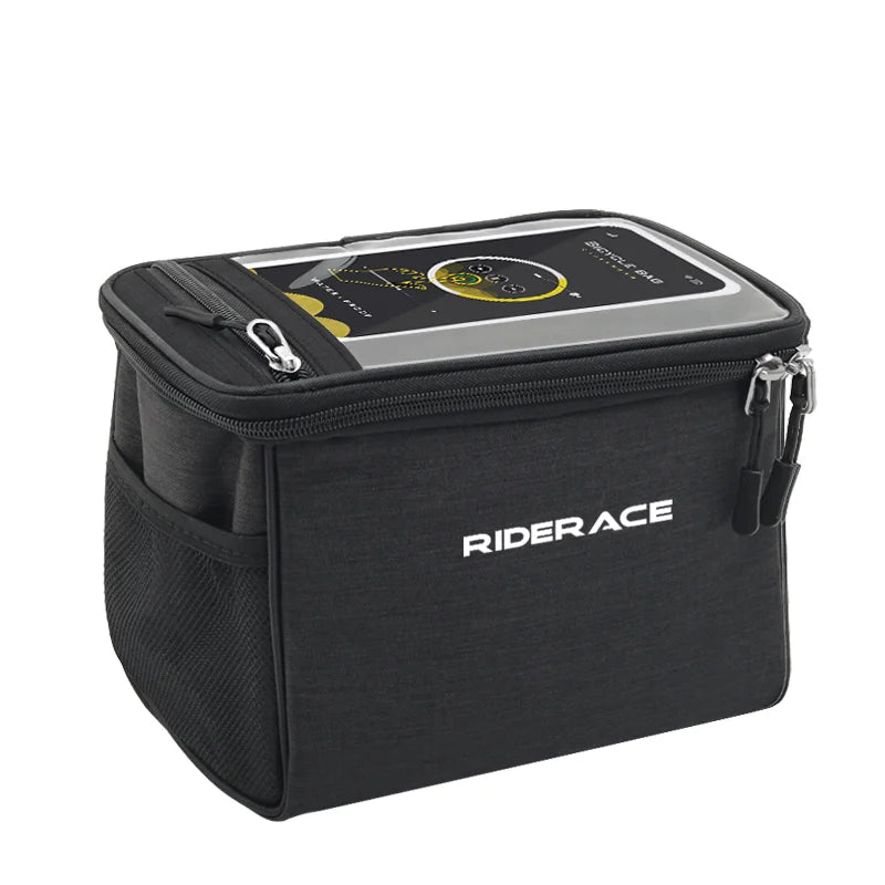 Bicycle Front Handlebar Bag With Touch Screen Bike Handlebar Bag Thermal Multifunctional Portable Outdoor Cycling Accessories