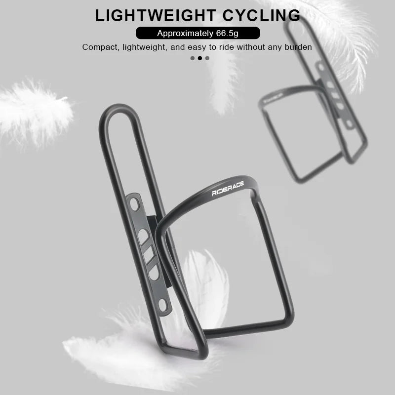 Bicycle Water Bottle Holder Aluminum Alloy Lightweight Mountain Road Bike Bottle Cage Cycling One-Piece Drink Water Cup Stand