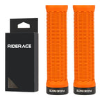 1Pair MTB Grips TPR Rubber Ergonomic Comfortable Mountain Bike Handlebar Grips Anti-Skid Shock-Absorbing Bicycle Handlebar Cover