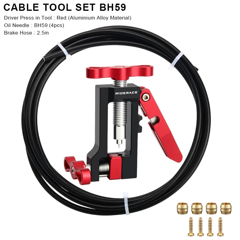 Bicycle Brake Hydraulic Hose Oil Needle Driver Insert Install Tool Bike Cable Plier Olive Connector Tools BH90 59 MAGURA TEKTRO