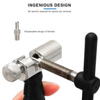 Bicycle Chain Pin Remover With Chain Hook Replace Pin Bike Chain Breaker MTB Link Breaker Splitter Extractor Cutter Device