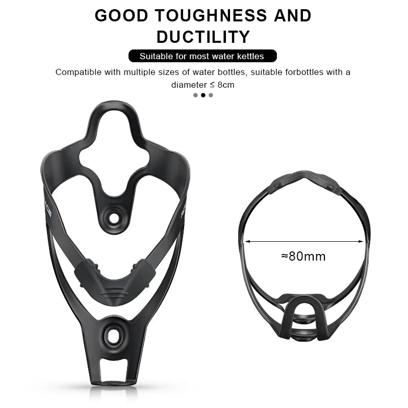 Bicycle Water Bottle Cage Lightweight Aluminium Alloy MTB Road Bike Bottle Holder Drink Cup Mount Black Cycling Accessories