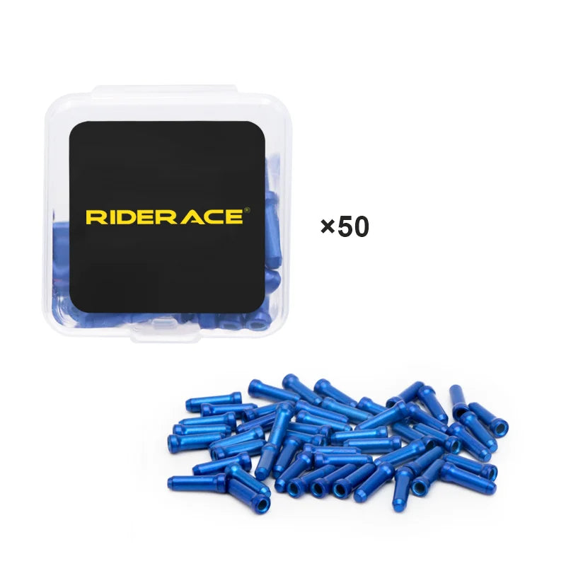 50 Pcs/Lot Bicycle Brake Shifter Cable End Caps MTB Bike Derailleur Shift Wire Ferrules Brake Shifter Inner Cable Tips Crimps