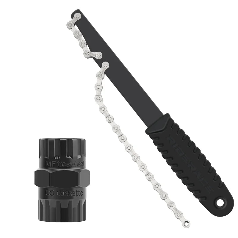 Bicycle Flywheel Removal Tool Kit Bike Flywheel Remover Socket Tool Wear-Resistant High Strength Steel for Cassette Freewheel