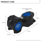 MTB Bike Handlebar Stem 7 Degree 60mm Length Road Bicycle Stem Aluminum 28.6 Front Fork Stem For 31.8mm Handlebar Cycling Parts