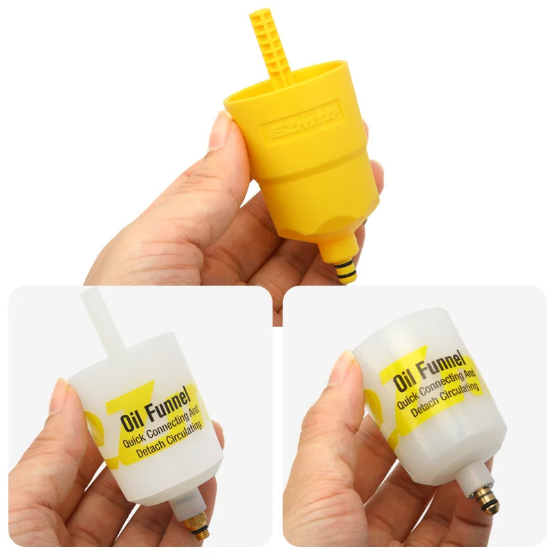 Bicycle Hydraulic Disc Brake Mineral Oil Bleed Kit Bike Oil Bleed Adapters Filling Joint Tools Cycling Repair Tool For SHIMANO