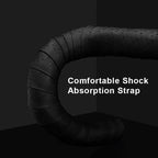 1Pair Road Bike Handle Bar Tape Perforated Breathable PU EVA Bicycle Handlebar Tape Anti-Skid Shock Absorbing With 2 Bar Plugs