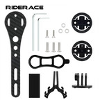 Road Bike Computer Mount Carbon Fiber Bracket Bicycle Speedometer Stopwatch Holder Light Stand For iGPSPORT Garmin Bryton GoPro