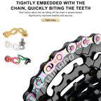 3 Pairs Bicycle Chain Connector Lock Quick Link For Road Bike Buckle Joint Magic Buckle MTB Cycling Parts 6/7/8/9/10/11/12 Speed