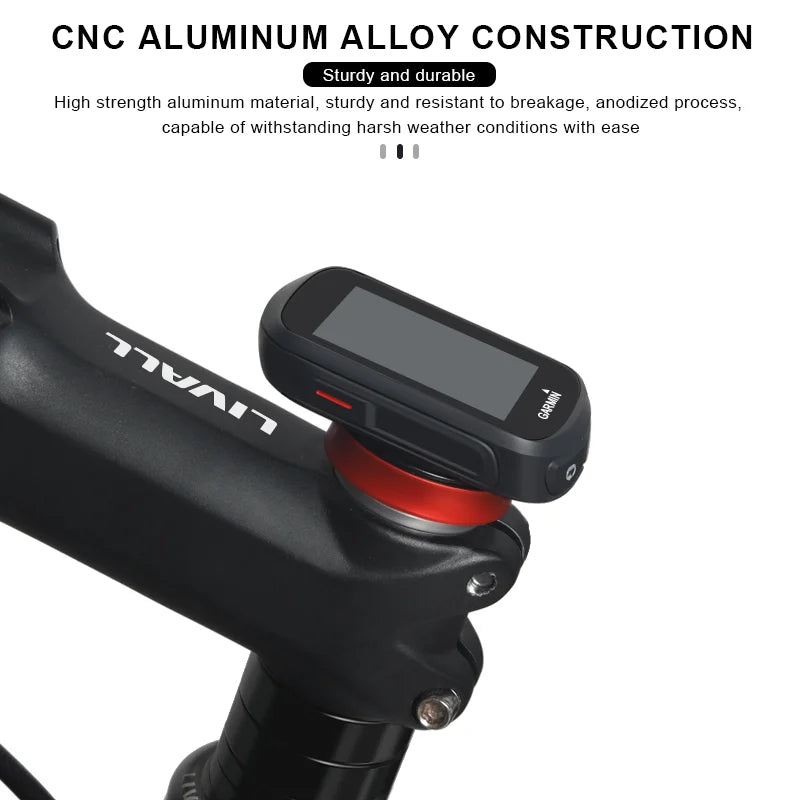 Bicycle Computer Holder For Garmin Edge Bryton Stopwatch Speedometer Mount Bracket Stem Top Cap MTB Road Bike Accessories