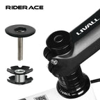 Bike Headset Stem Top Cap Cover Bicycle Stem Headset Top Caps Bolt Headset Screw Star Nuts For 1-1/8" 28.6mm Front Fork Tube