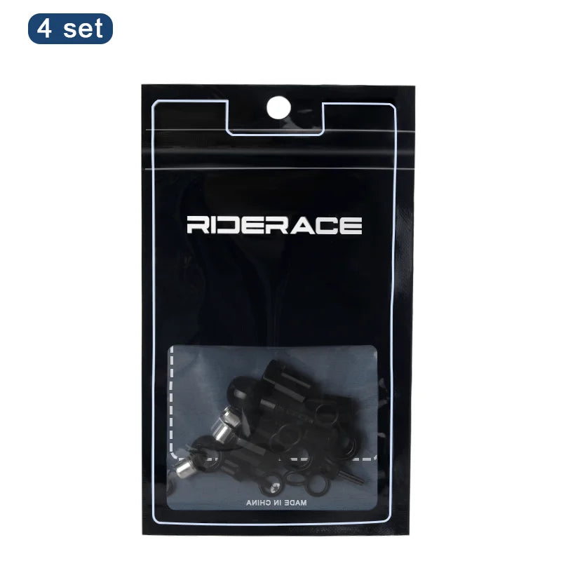 Bicycle Hydraulic Cable End Connector Banjo Set Aluminium Alloy MTB Bike Hydraulic Brake Banjo Fitting Oil Needle Olive Head