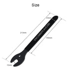 Bicycle Pedal Wrench 15mm Open Extra Long Handle Sturdy Durable MTB Road Bike Pedal Wrench Spanner Install Remover Repair Tool