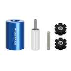Bicycle Front Fork Star Nut Installation Tool With Spare Star Nuts Mountain Bike Headset Star Nuts Mounting Device Repair Tools