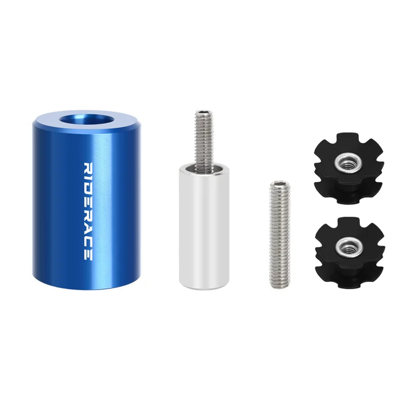 Bicycle Front Fork Star Nut Installation Tool With Spare Star Nuts Mountain Bike Headset Star Nuts Mounting Device Repair Tools