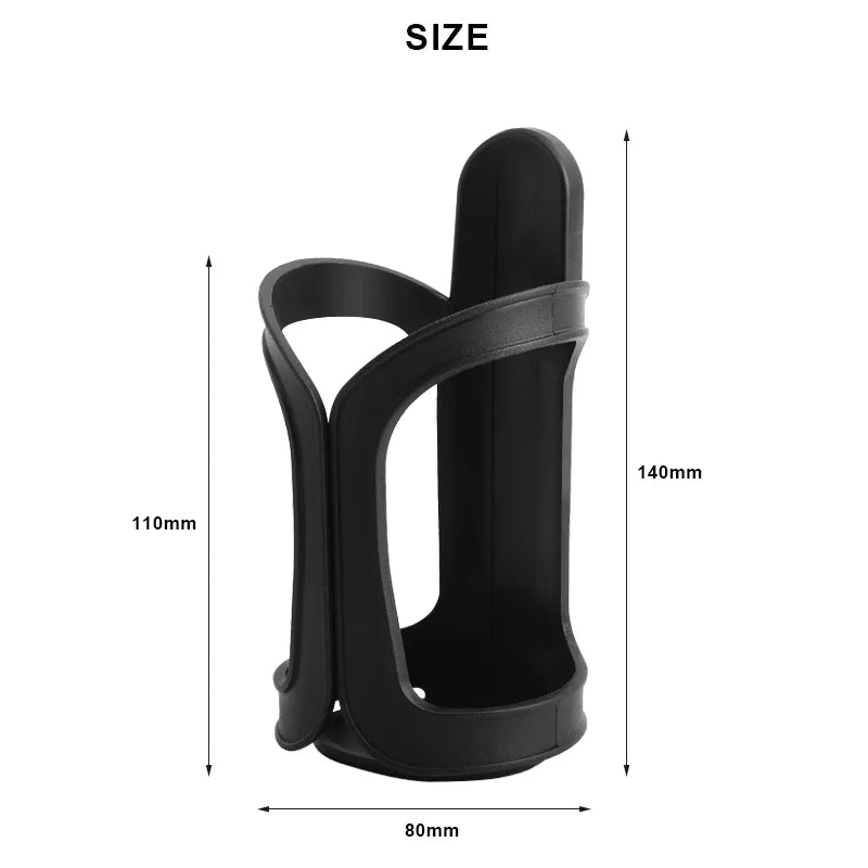 Bike Water Bottle Cup Holder 360 Draaibare Multifunctional Bicycle Water Bottle Cup Mount Baby Stroller Can Store Water Bottles