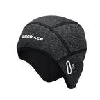 Winter Fleece Cycling Cap Windproof Thermal Skull Cap Cycling Helmet Liner Outdoor Sport Hat Running Skiing Motocycle Headwear